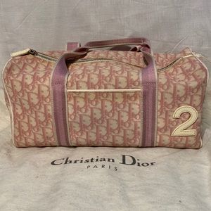 VINTAGE CHRISTIAN DIOR DUFFLE BAG